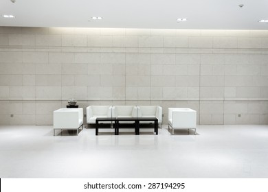 hotel lobby and furniture - Shutterstock ID 287194295