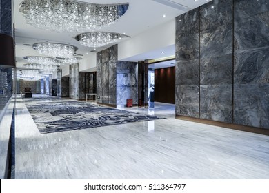 Hotel Lobby Interior