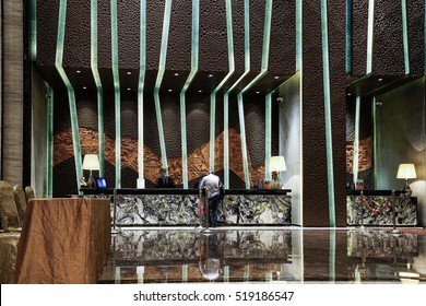 Hotel Lobby Interior