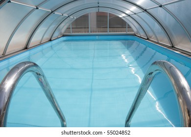 Hotel Outdoor Pool With Roof