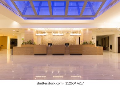 Hotel Reception Area, Desk