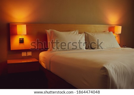 Hotel Room with double size bed