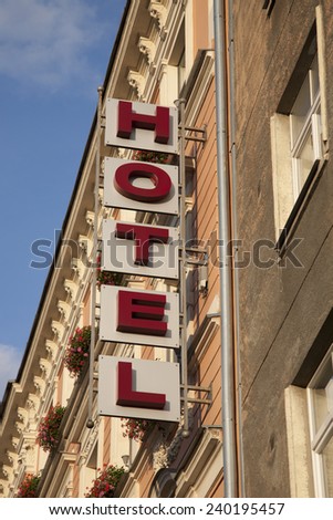 Similar – dilapidated building with lettering