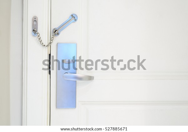 Hotel Stainless Steel Door Lock System Stock Photo Edit Now