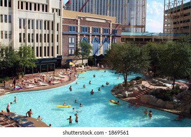 Hotel Swimming Pool In Vegas