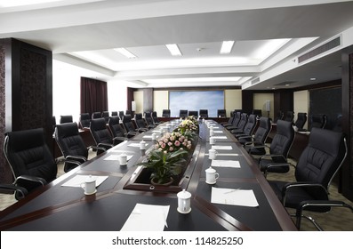 The hotel's conference room