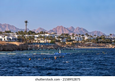 Hotels in Sharm el-Sheikh. Egypt. - Shutterstock ID 2158952875