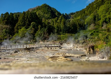 Hotsprings Of The Lake Furnas - 