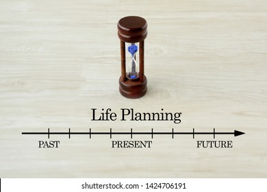 Hourglass With Life Planning Scale