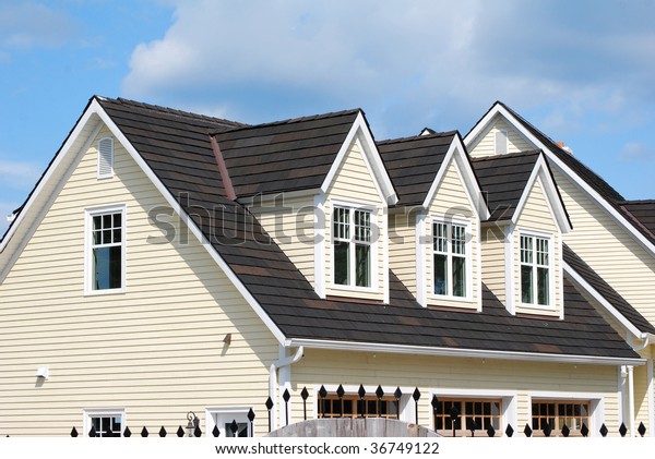 House 3 Dormers Stock Photo Edit Now 36749122