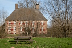 House Aerdt In Herwen Surrounded By Pollard Willows North Of The Village Of Herwen.