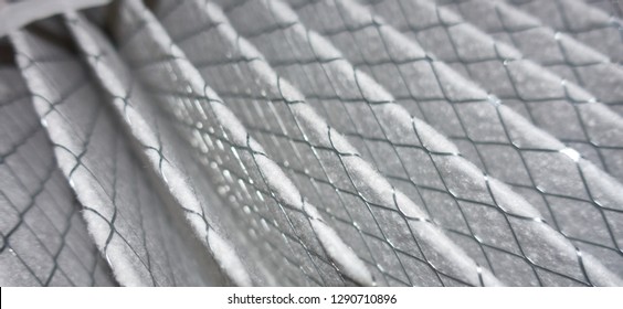 House air filter close-up                                - Shutterstock ID 1290710896