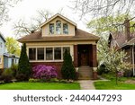 house apartment in suburb. suburban neighborhood. cottage house in american neighborhood. suburban house property. real estate. architectural house in suburban america. Suburban living