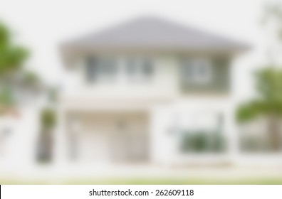 House Blur Background