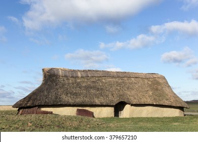 House From Bronze Age Period In Borum Eshoj, Denmark