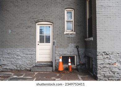 A house building back door - Powered by Shutterstock