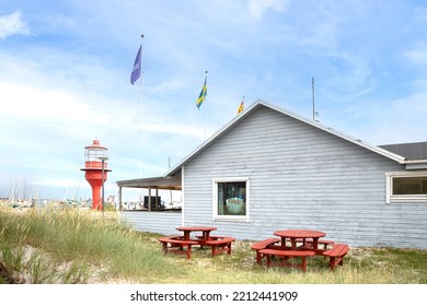 House By The Marina, Hosting The Boat Club. Skanör,  Sweden 15 July 2022