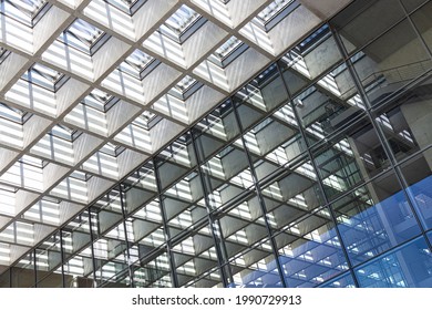 House Canopy And Entrance Made Of Glass