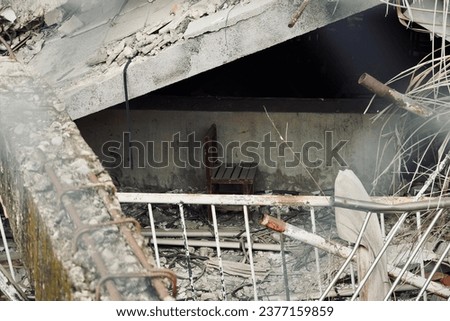 Image, Stock Photo On the ruins of the past…