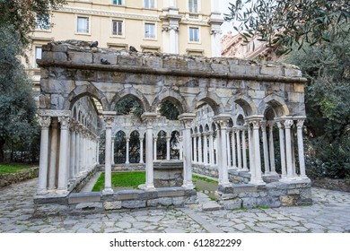 The House Of Columbus In Genoa, Italy