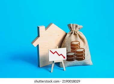 House and falling income. Decreased property value. Crisis in the real estate market. Falling prices for rental. Low demand on housing. Saving and reducing the cost of maintaining and paying bills.