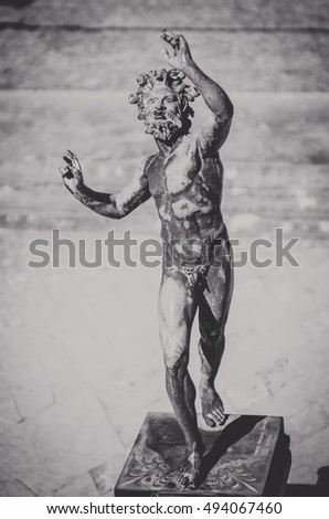 pompeii erotic sculpture faun Big boobs roasted brown nipples