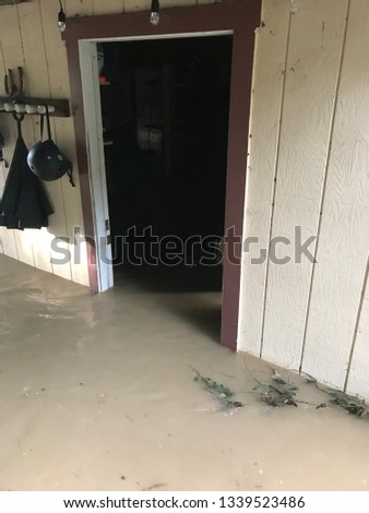 House flooded in Guerneville Feb. 27th 2019