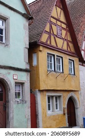 House Gable In Middle Franconia, Rothenburg