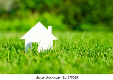 House In Green Field