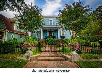 House In The Historic Fourth Ward Of Charlotte, North Carolina.