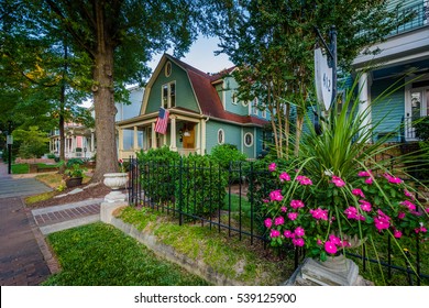 House In The Historic Fourth Ward Of Charlotte, North Carolina.