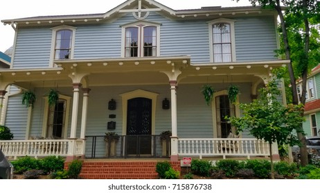 House In The Historic Fourth Ward Of Charlotte, North Carolina.