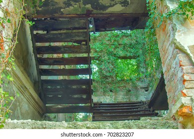 House With Ivy, Abandoned Manor With Park, Lost Paradise, Mass Exodus