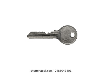 House key isolated on white background