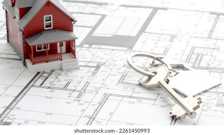 a house with keys in the drawings - Powered by Shutterstock