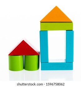 House Made Wooden Blocks Stock Photo 1596758062 | Shutterstock