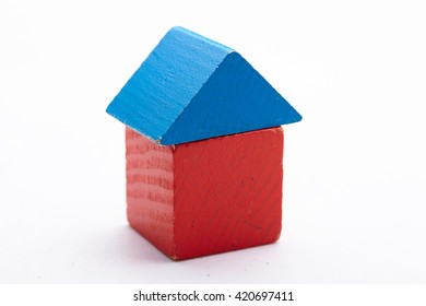 House Made Wooden Blocks Stock Photo 420697411 