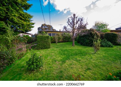 House In Melbourne Victoria Australian Suburbia 