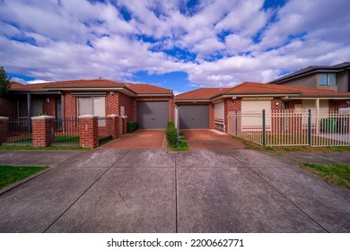 House In Melbourne Victoria Australian Suburbia 