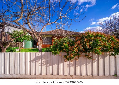 House In Melbourne Victoria Australian Suburbia 