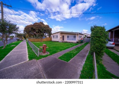 House In Melbourne Victoria Australian Suburbia 