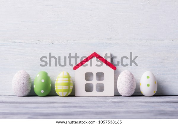 house easter eggs