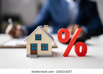 House Mortgage Loan Or Credit Calculator. Discount Calculator - Shutterstock ID 2103114257