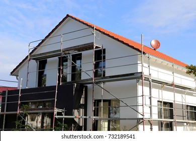 House With New Facade Painting, Exterior Shot