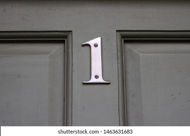 Front Door Number 1 Hd Stock Images Shutterstock