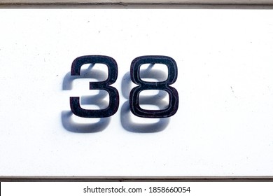 House Number 38 - Stark Contrast With Shadows