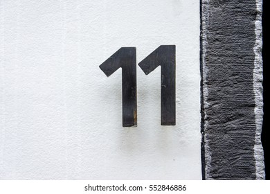 House Number Eleven 11 Stock Photo 552846886 | Shutterstock