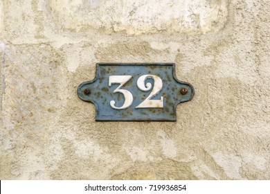 House Number Thirty Two (32)