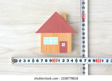 House object and measure, inspection of house breadth images - Shutterstock ID 2108778818