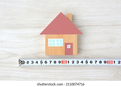 House object and measure, inspection of house breadth images - Shutterstock ID 2110074716